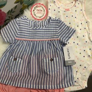 CARTER’S 🌸 3pc Matching Set